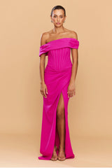 CATHERINE FERRARO - SAPPHIRE GOWN MAGENTA