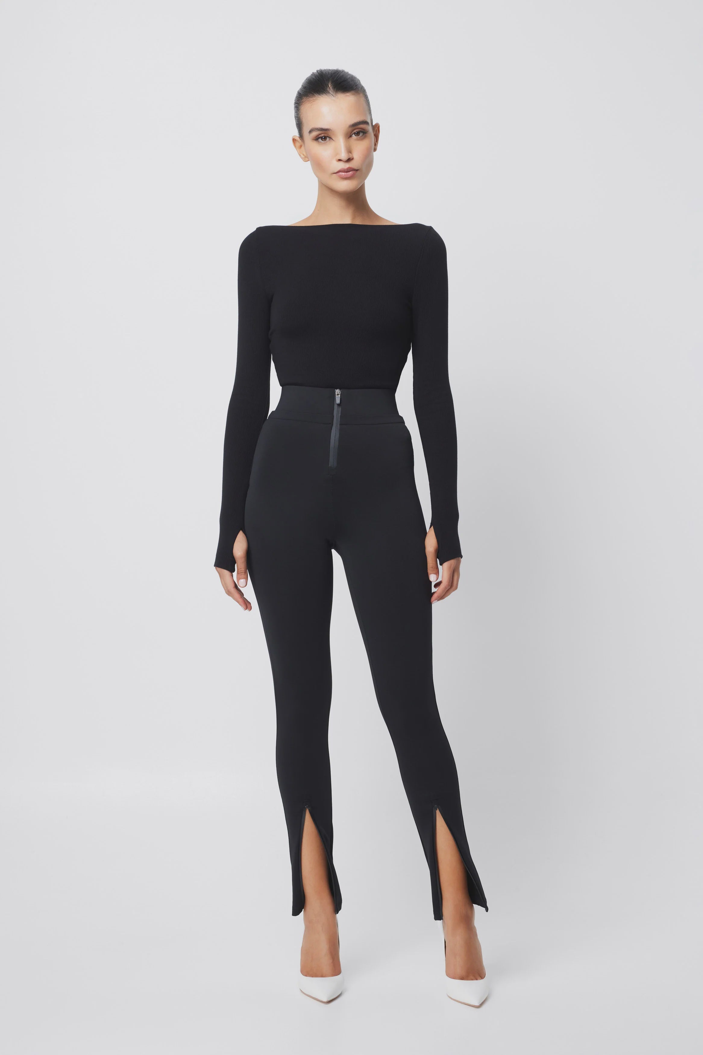 MOSSMAN - THE CAMDEN TOP - BLACK