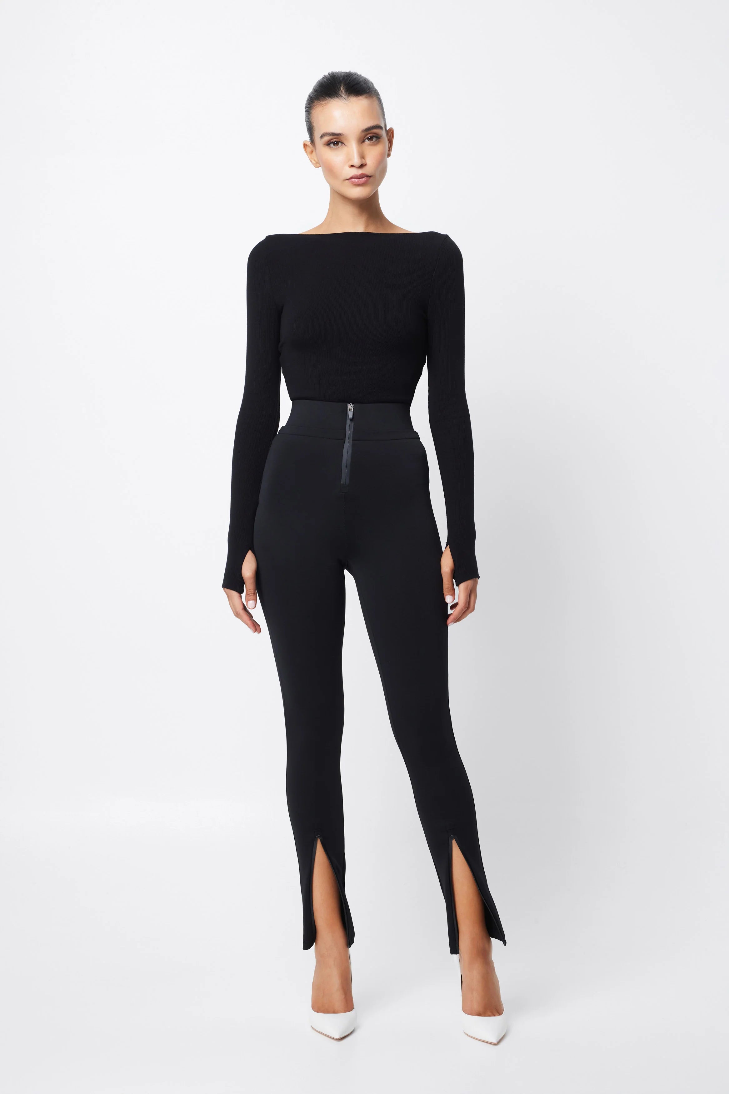 MOSSMAN - THE CAMDEN TOP - BLACK