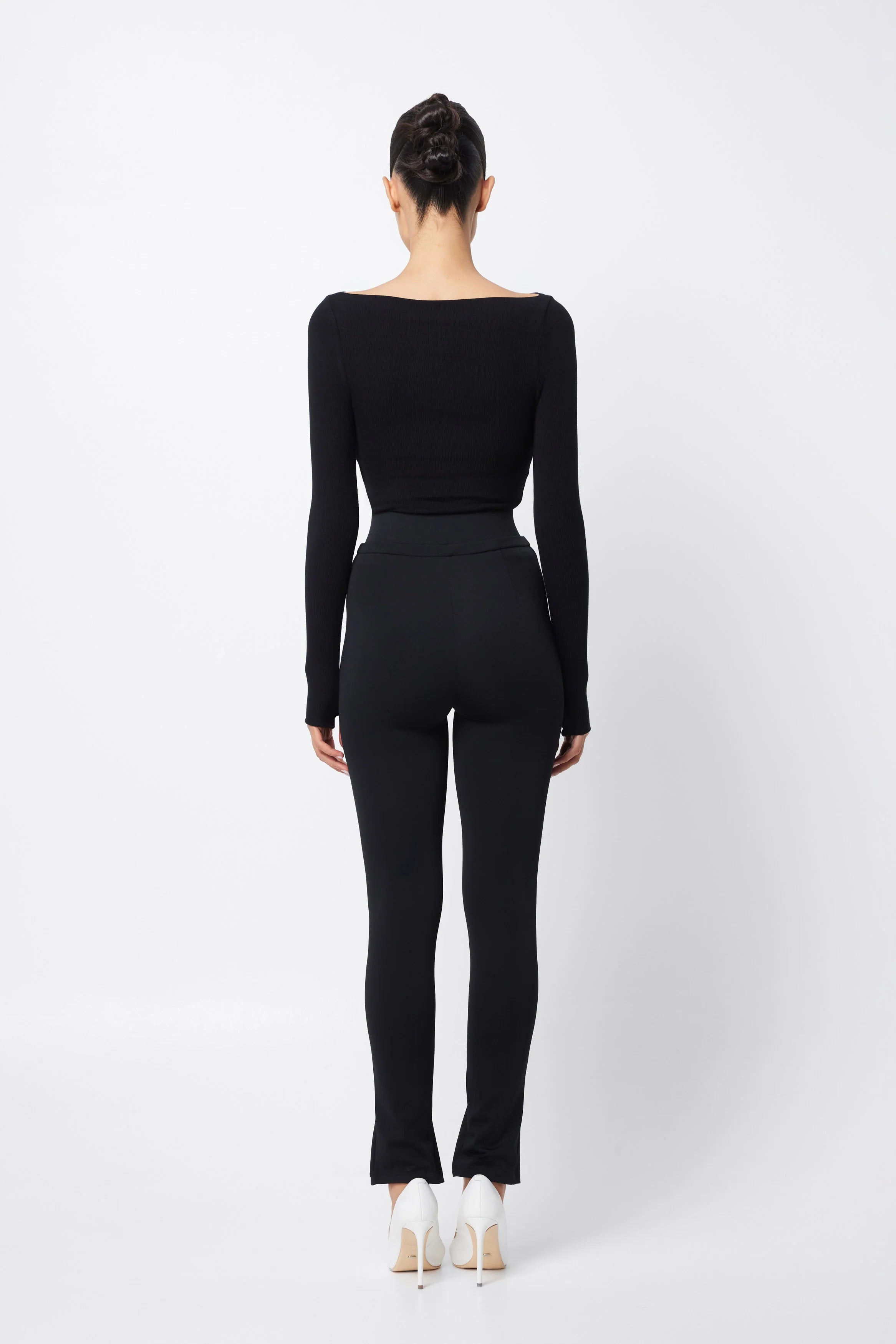 MOSSMAN - THE CAMDEN TOP - BLACK