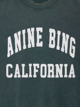 ANINE BING - MILES SWEATSHIRT - GREEN