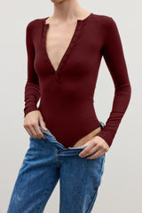 BAYSE BRAND - LARA BODYSUIT - WINE