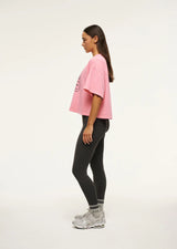 P.E NATION - RALLY TEE - PINK LEMONADE