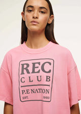 P.E NATION - RALLY TEE - PINK LEMONADE