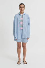 BLANCA - REVA SHIRT - BLUE