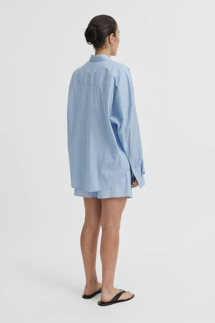 BLANCA - REVA SHIRT - BLUE