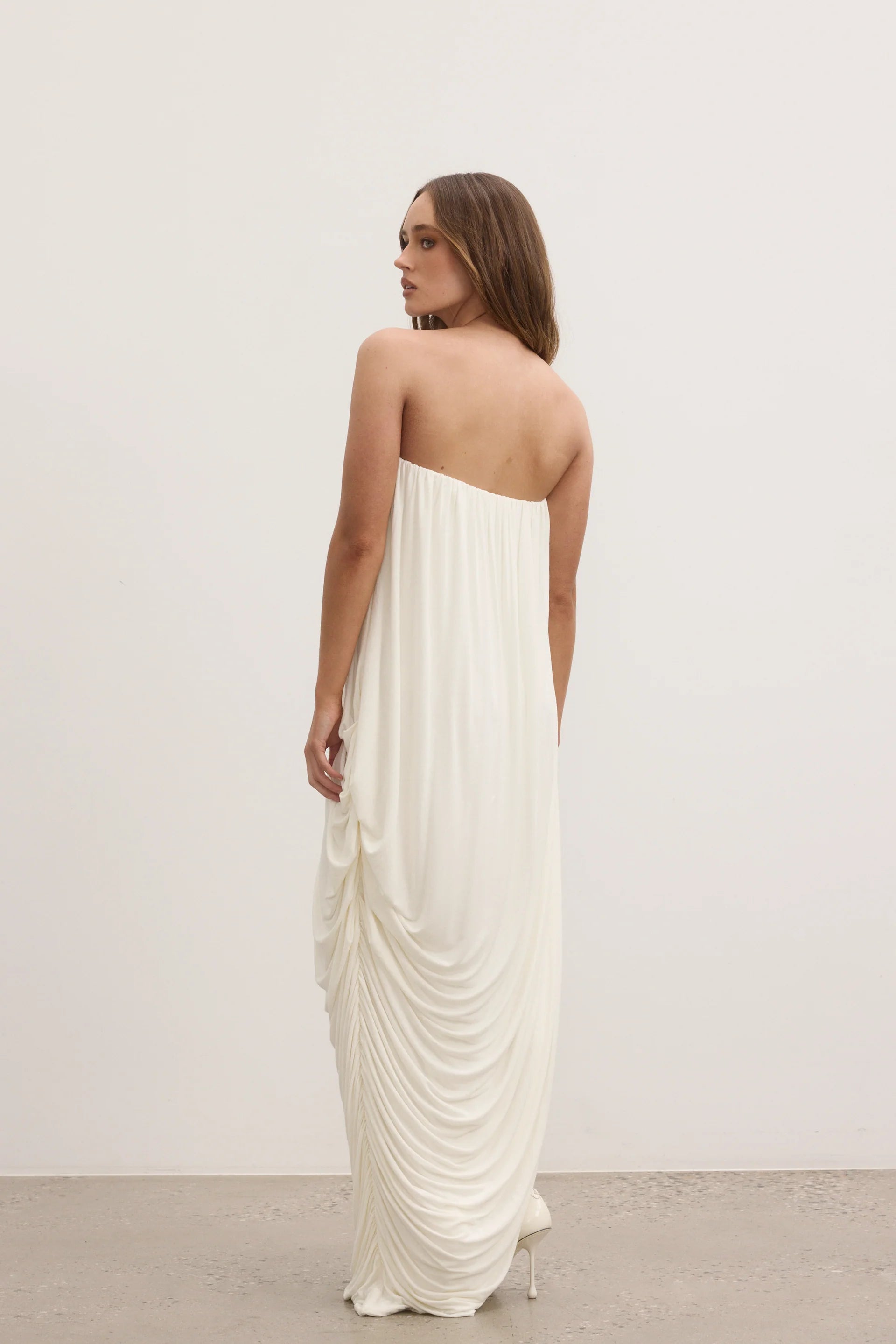BAYSE - CALLISTA MAXI DRESS - IVORY