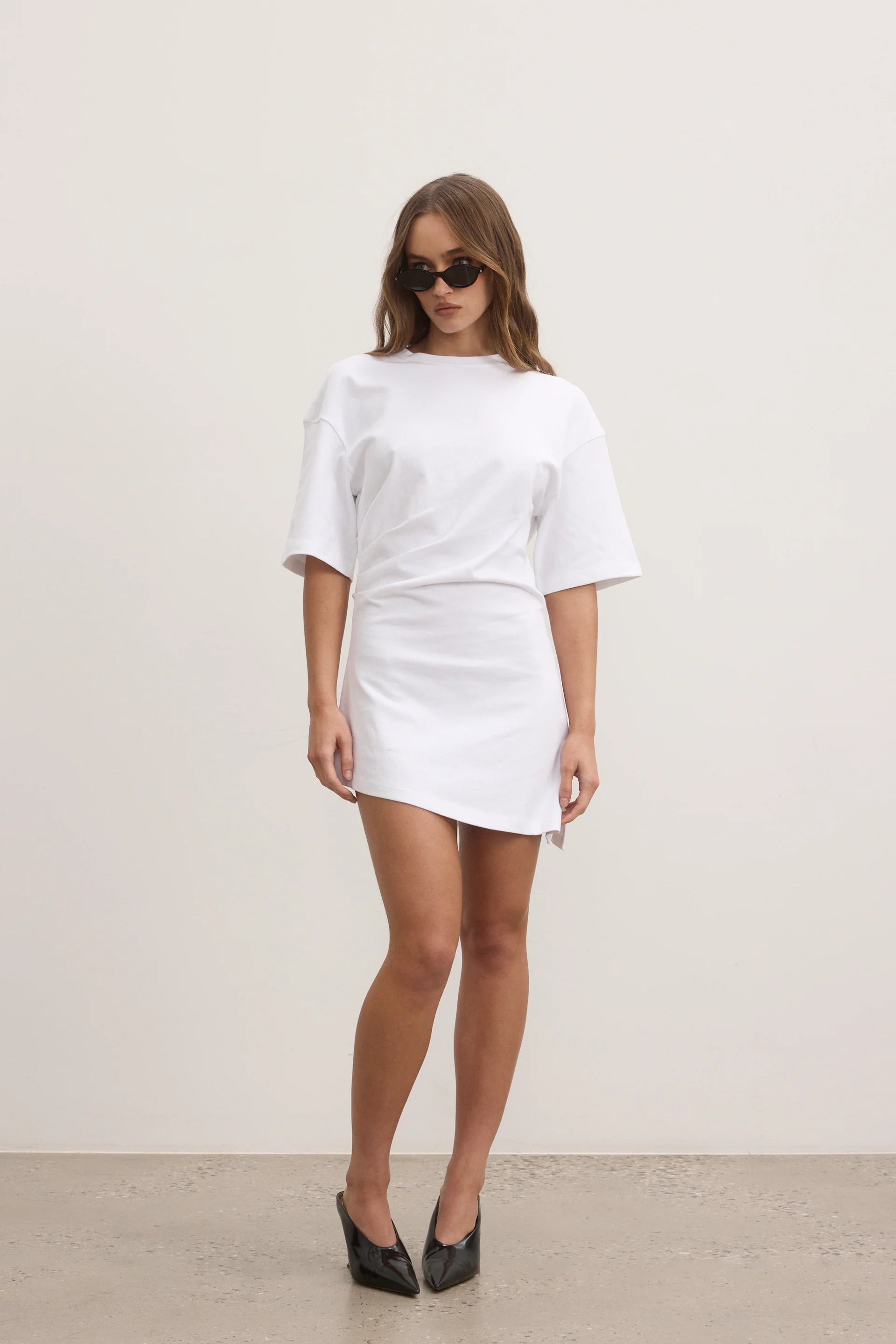 BAYSE - JOANNA DRESS - WHITE