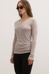BAYSE - ETHER TOP - SAND
