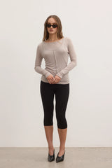 BAYSE - ETHER TOP - SAND