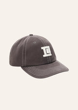 PE NATION - MONOGRAM CAP - WASHED LICORICE