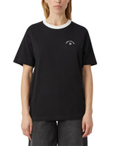 CAMILLA AND MARC - LANDER CONTRAST BIND TEE - BLACK