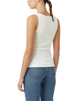 CAMILLA AND MARC - NORA SCOOP NECK TANK - SOFT WHITE