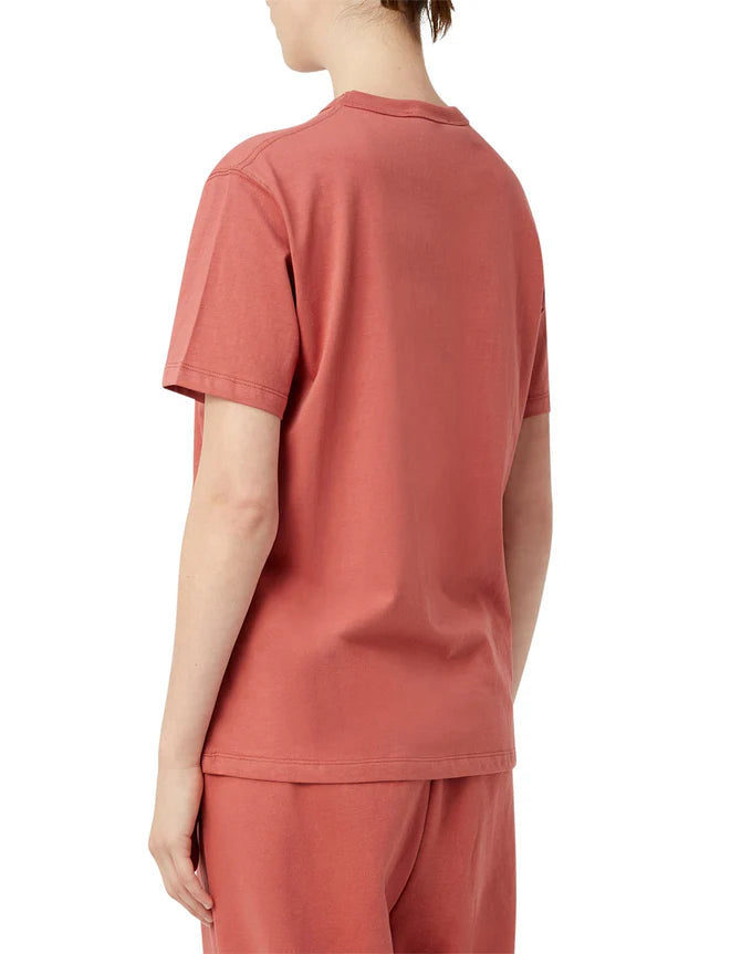 CAMILLA & MARC - EAMON LOGO TEE - AUBURN RED
