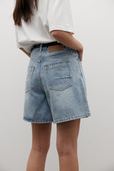 BAYSE - SARATOGA HIGH RISE SHORTS - OAKLAND BLUE