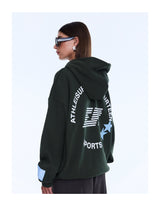 ENA PELLY - ARIES HOODIE - MOSS GREEN