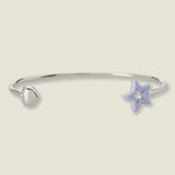 DOLCETTO DESIGNS - COMETA STAR BANGLE - LAVENDER