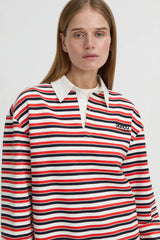 BLANCA - ELLIE POLO TOP - RED