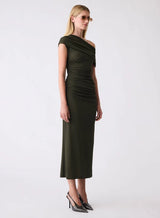 ESMAEE - PAUSE DRESS - KHAKI
