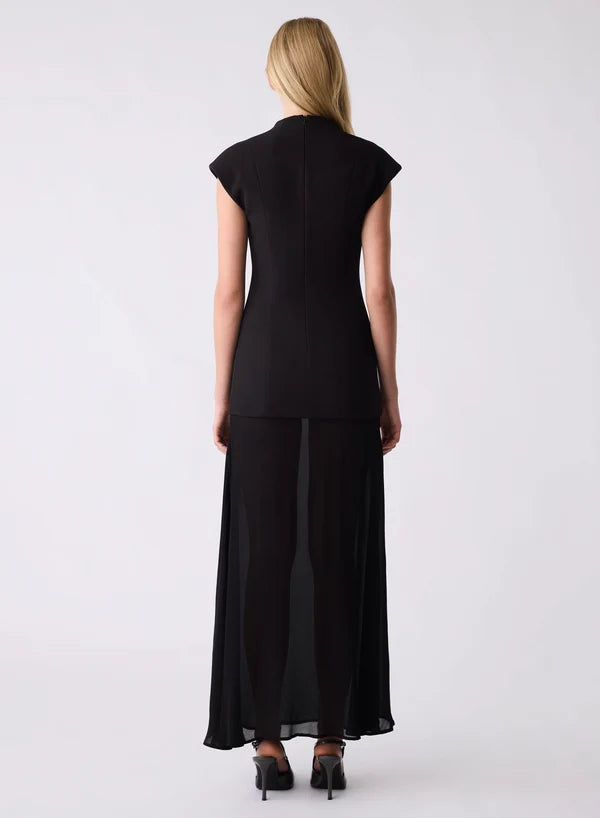 ESMAEE - UPSCALE EVENING DRESS - BLACK