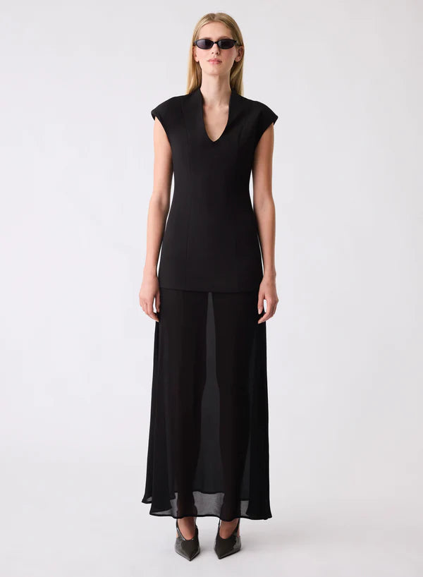 ESMAEE - UPSCALE EVENING DRESS - BLACK