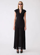 ESMAEE - UPSCALE EVENING DRESS - BLACK