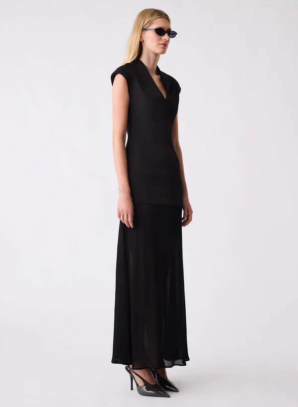 ESMAEE - UPSCALE EVENING DRESS - BLACK