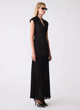 ESMAEE - UPSCALE EVENING DRESS - BLACK