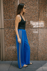 RAEF THE LABEL - TOWELLING PANT - BLUE