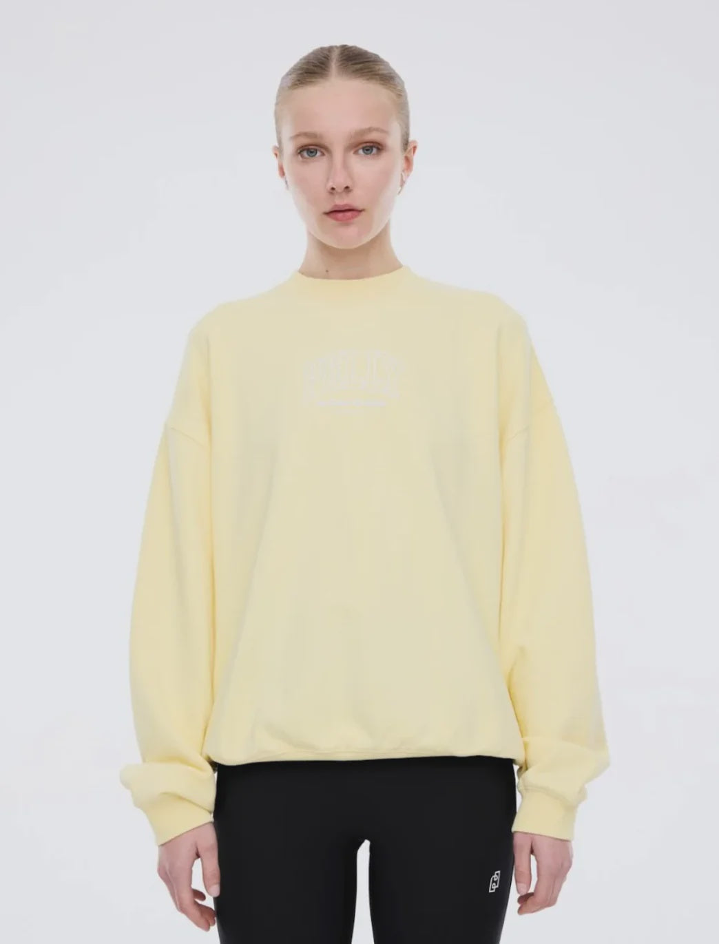 ENA PELLY - PELLY DO GOOD SWEATSHIRT - PANNA COTTA