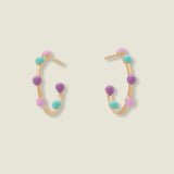DOLCETTO DESIGNS - BOLLA HOOP EARINGS - BUBBLES