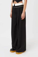 CAMILLA AND MARC - AMULET WIDE-LEG PANT - BLACK