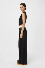 CAMILLA AND MARC - AMULET WIDE-LEG PANT - BLACK