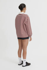 BLANCA - ELLIE POLO TOP - RED