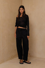 LILYA - COCONUT PANT - BLACK