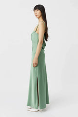 CAMILLA AND MARC - AIRE SLIP DRESS - LIGHT EUCALYPTUS