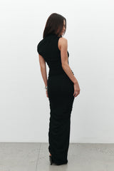 BAYSE - AZORA MAXI DRESS - BLACK