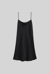 ANINE BING - CHLOE MINI DRESS - BLACK