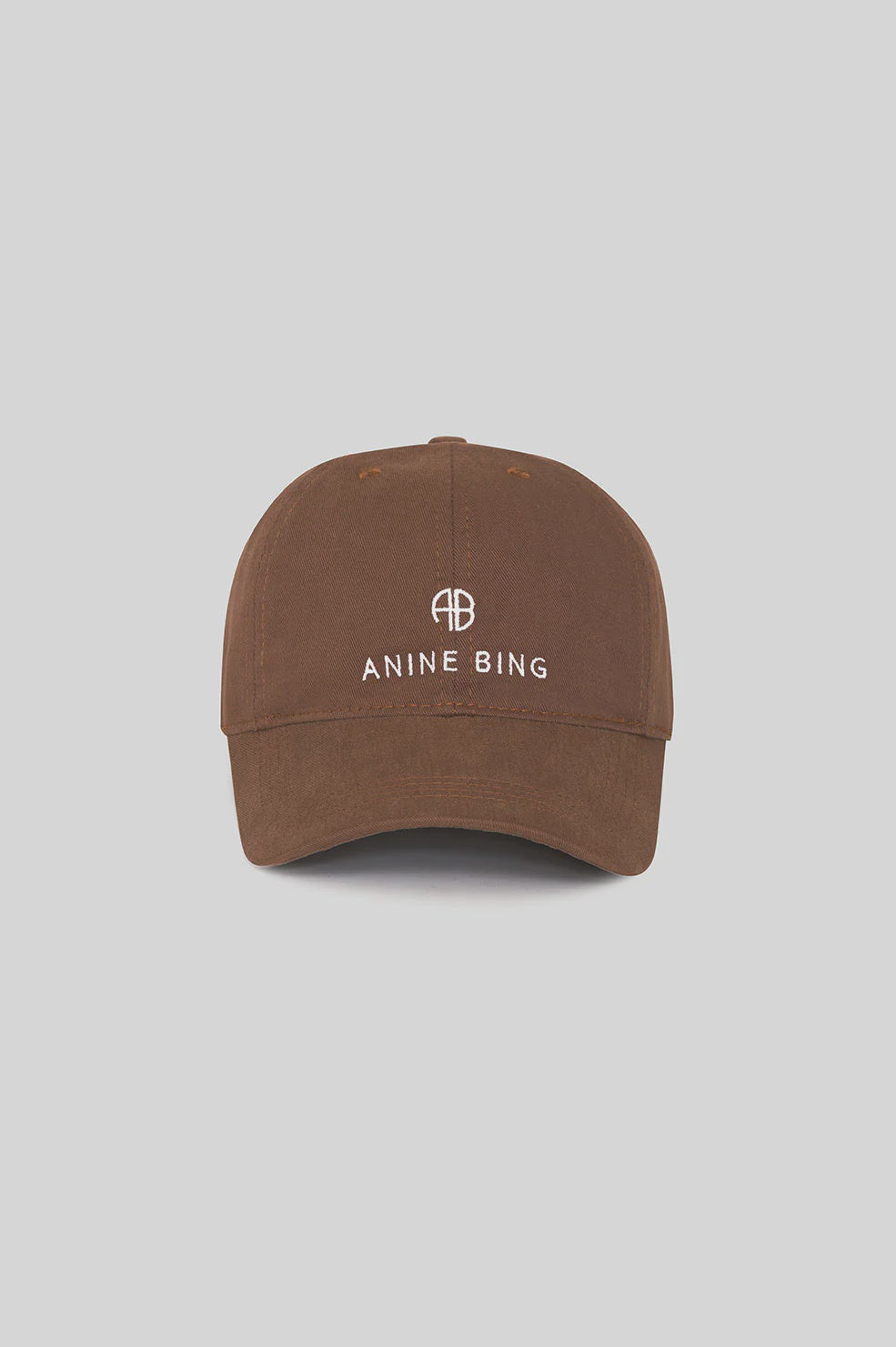 PRE ORDER - ANINE BING - JEREMY BASEBALL CAP - DARK CAMEL