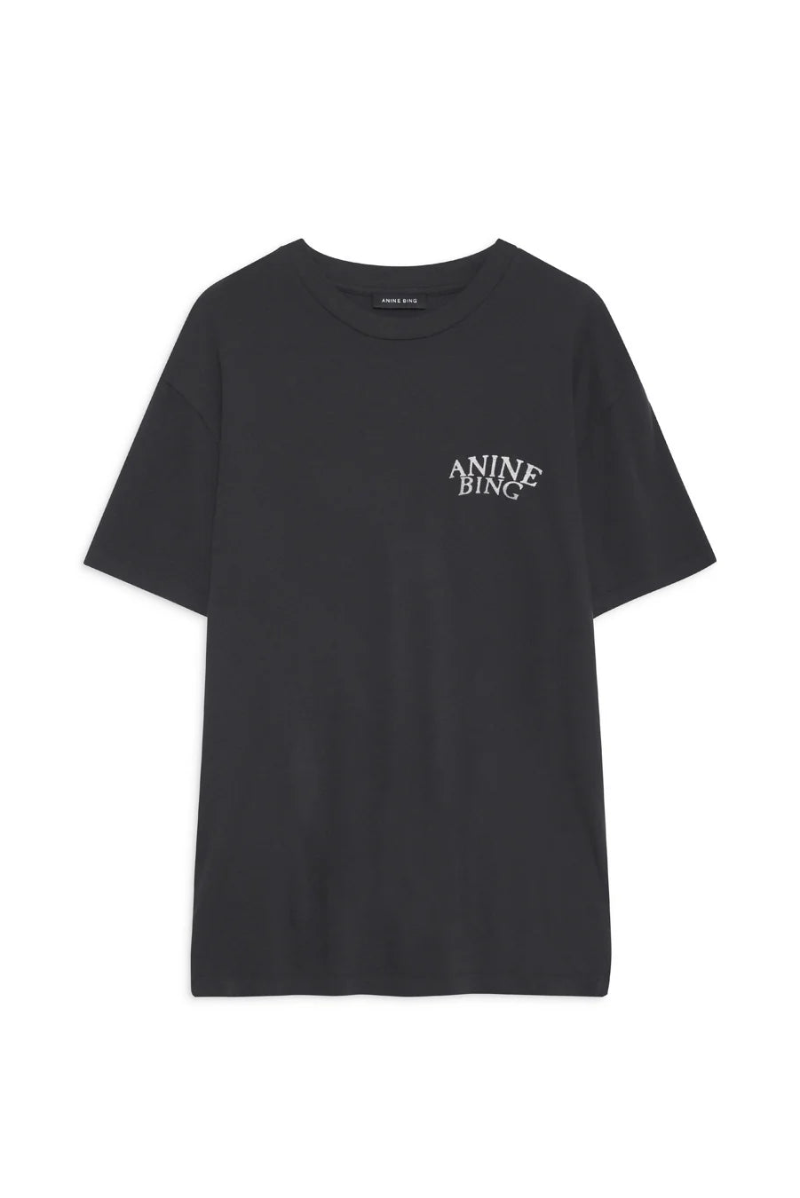 ANINE BING - WALKER TEE BAND -BLACK