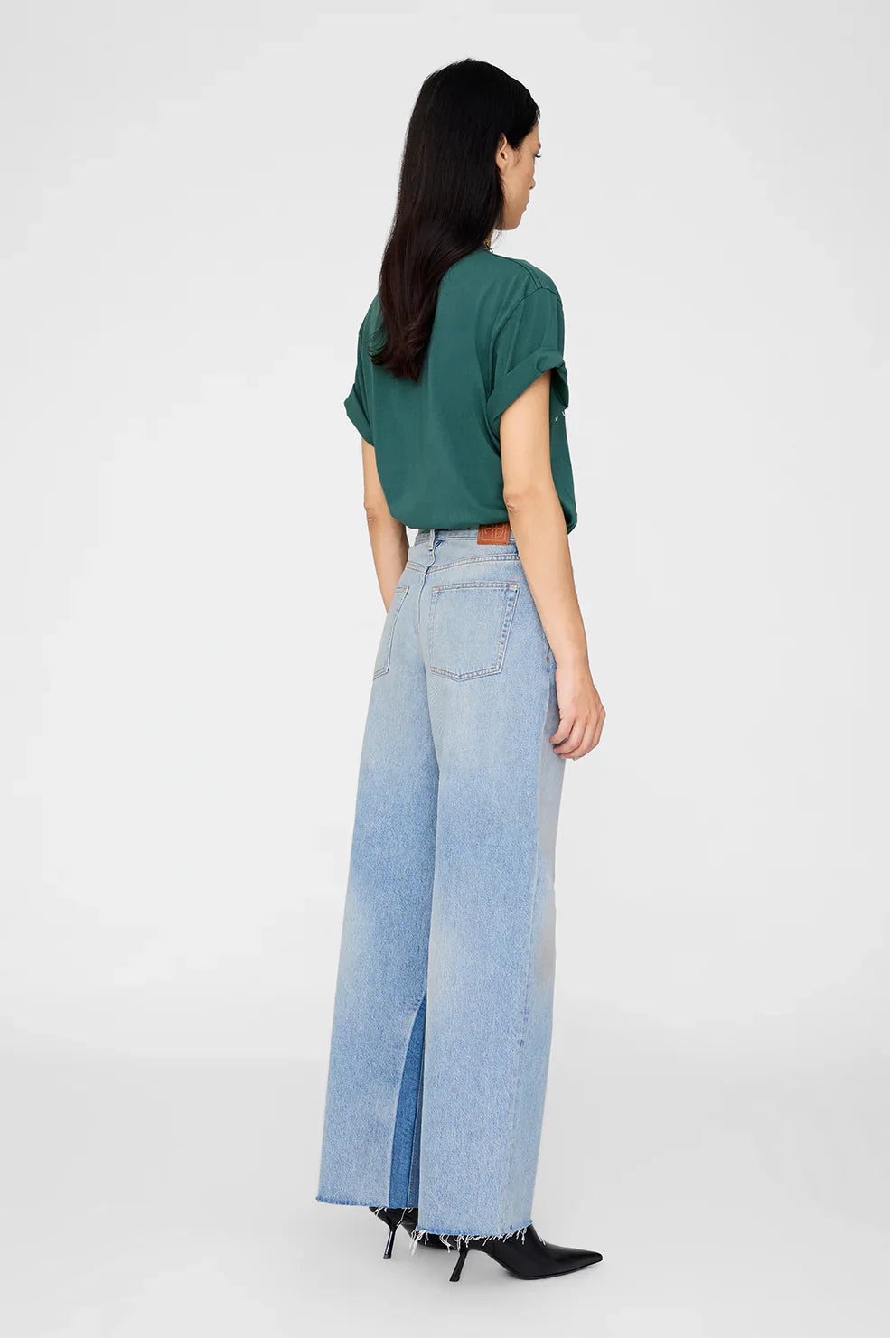 ANINE BING - ASHTON TEE LOS ANGELES - DARK TEAL