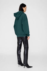 ANINE BING - HARVEY SWEATSHIRT PARIS - DARK TEAL