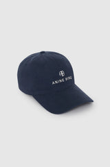 ANINE BING - JEREMY BASEBALL CAP - WASHED NAVY