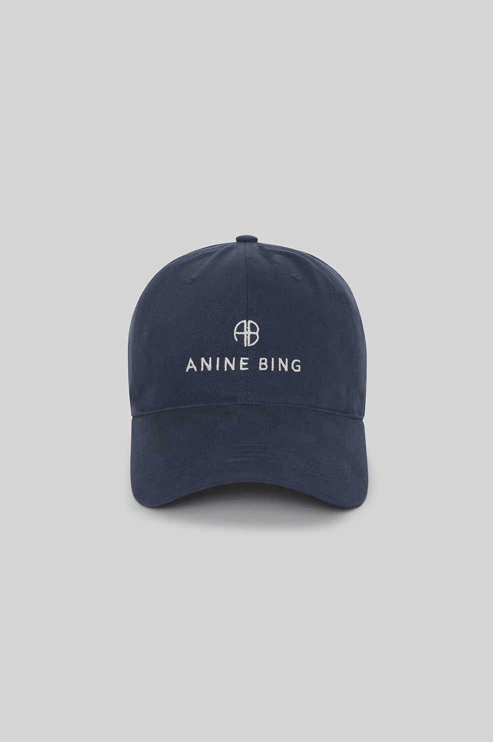 ANINE BING - JEREMY BASEBALL CAP - WASHED NAVY
