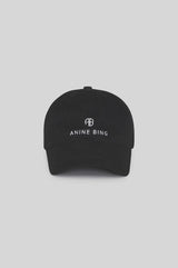 ANINE BING - JEREMY BASEBALL CAP -  BLACK