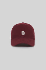 ANINE BING - JEREMY BASEBALL CAP - CABERNET