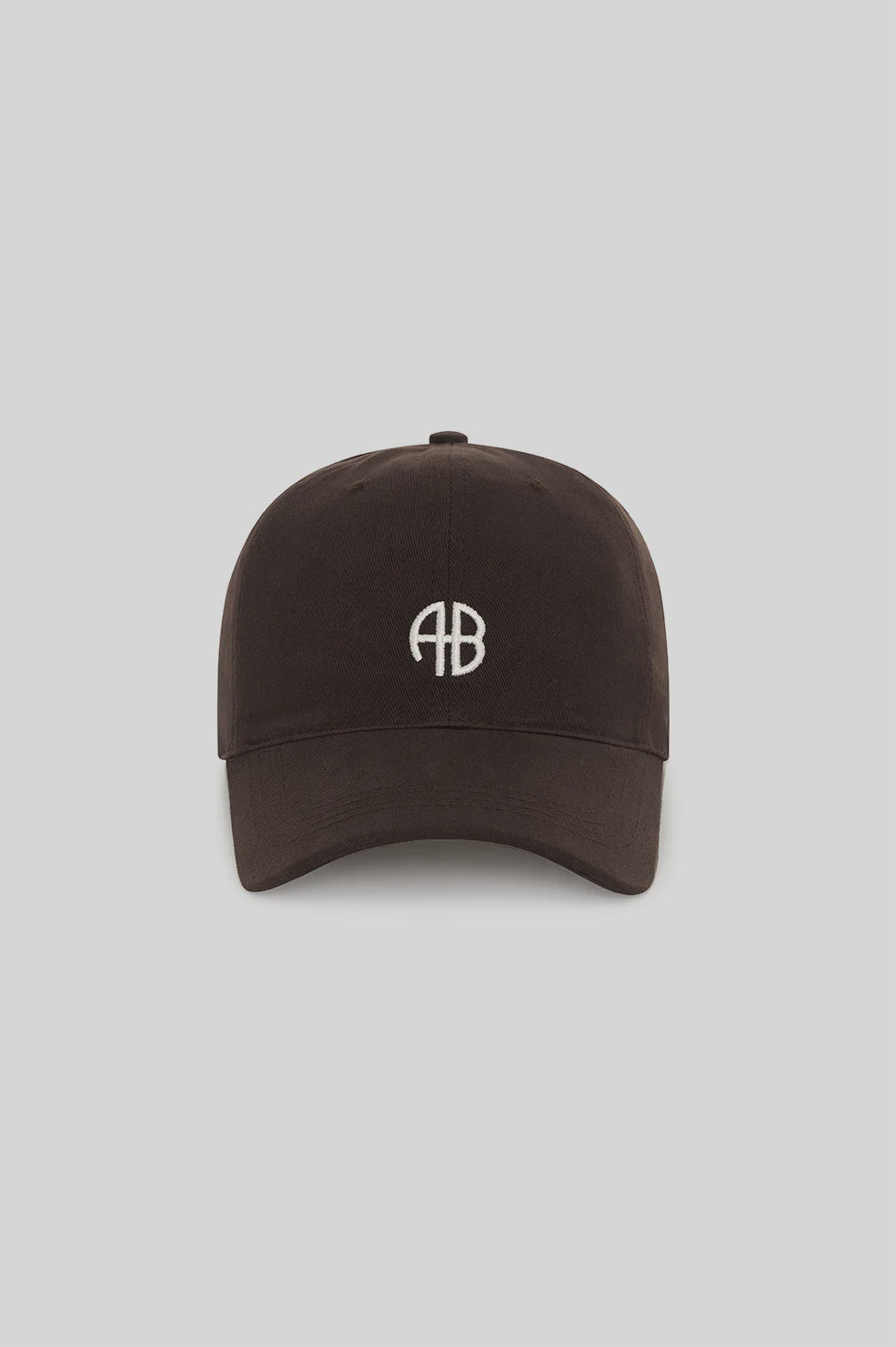 ANINE BING - JEREMY BASEBALL CAP - DEEP BROWN