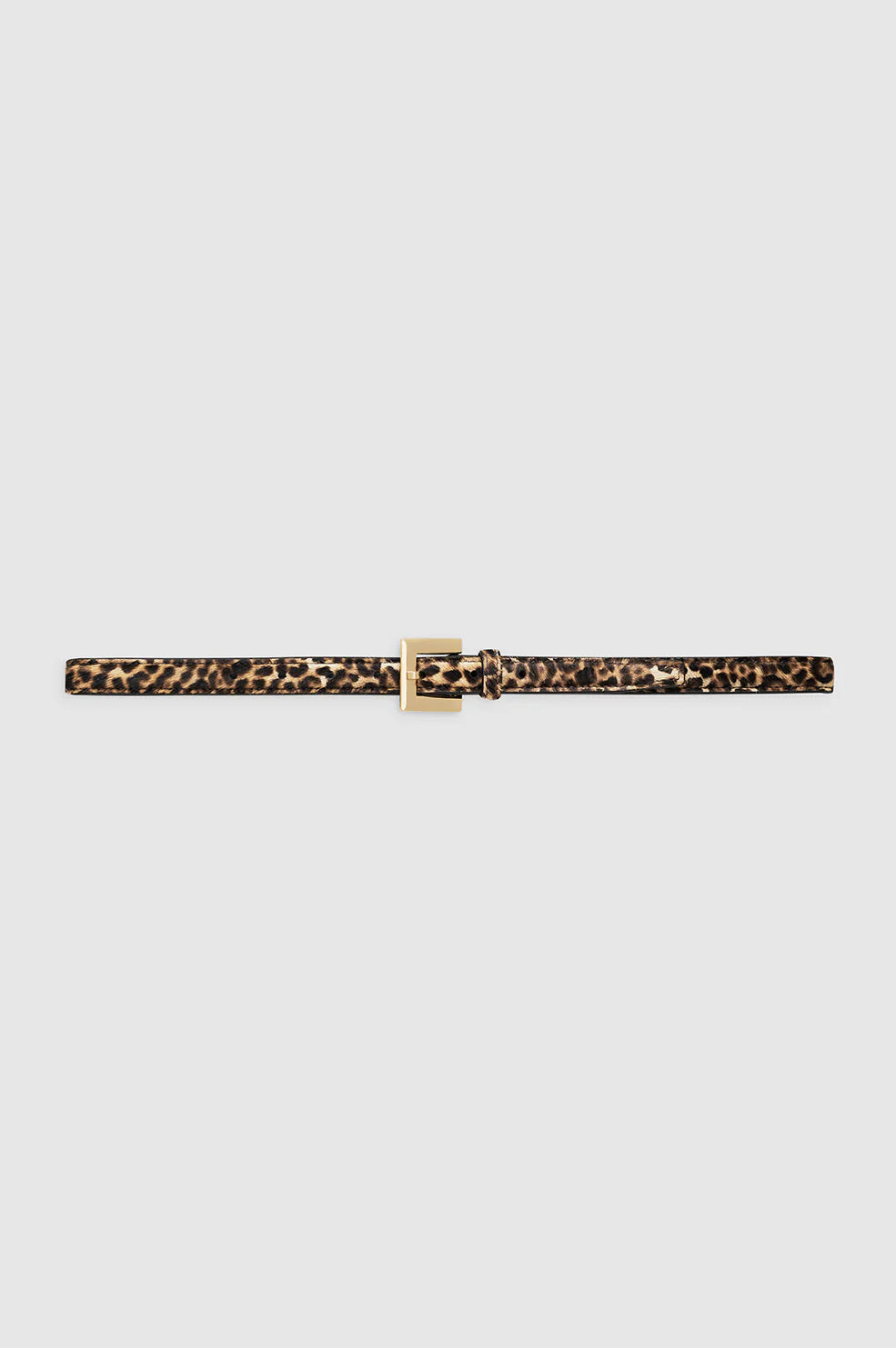 ANINE BING - NICOLA BELT - LEOPARD CALF HAIR