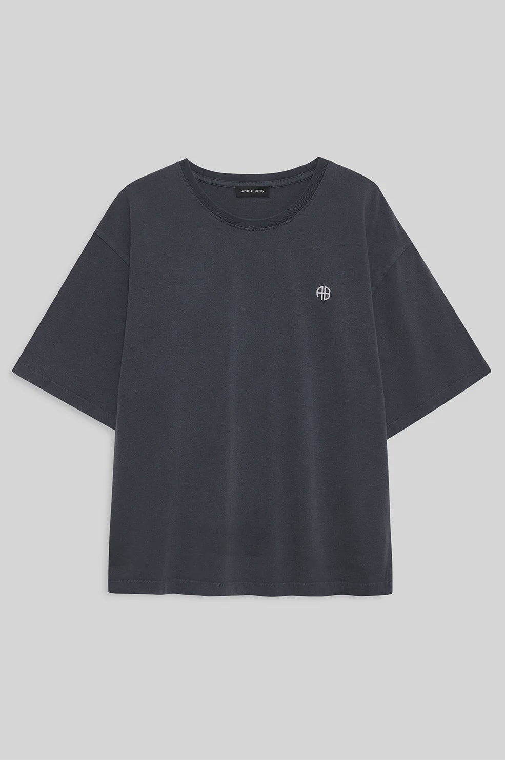 ANINE BING - RUDY TEE EMPOWERMENT - WASHED BLACK