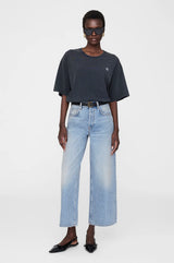 ANINE BING - RUDY TEE EMPOWERMENT - WASHED BLACK